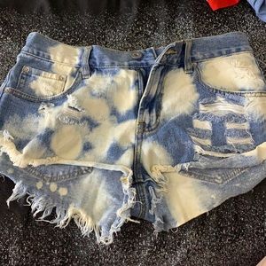 Jean shorts